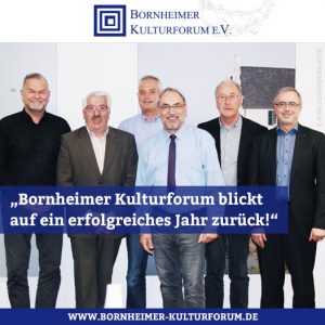 „Bornheimer Kulturforum blickt auf ein erfolgreiches Jahr zurück!“