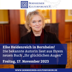 Elke Heidenreich in Bornheim!