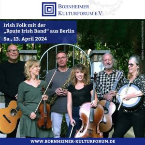 Irish Folk mit der „Route Irish Band“ aus Berlin