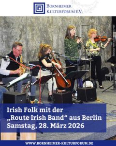 Irish Folk mit der „Route Irish Band“ aus Berlin